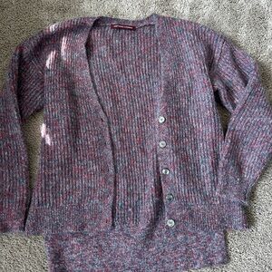 Comptoir Des Cotonniers Purple and Pink Cardigan